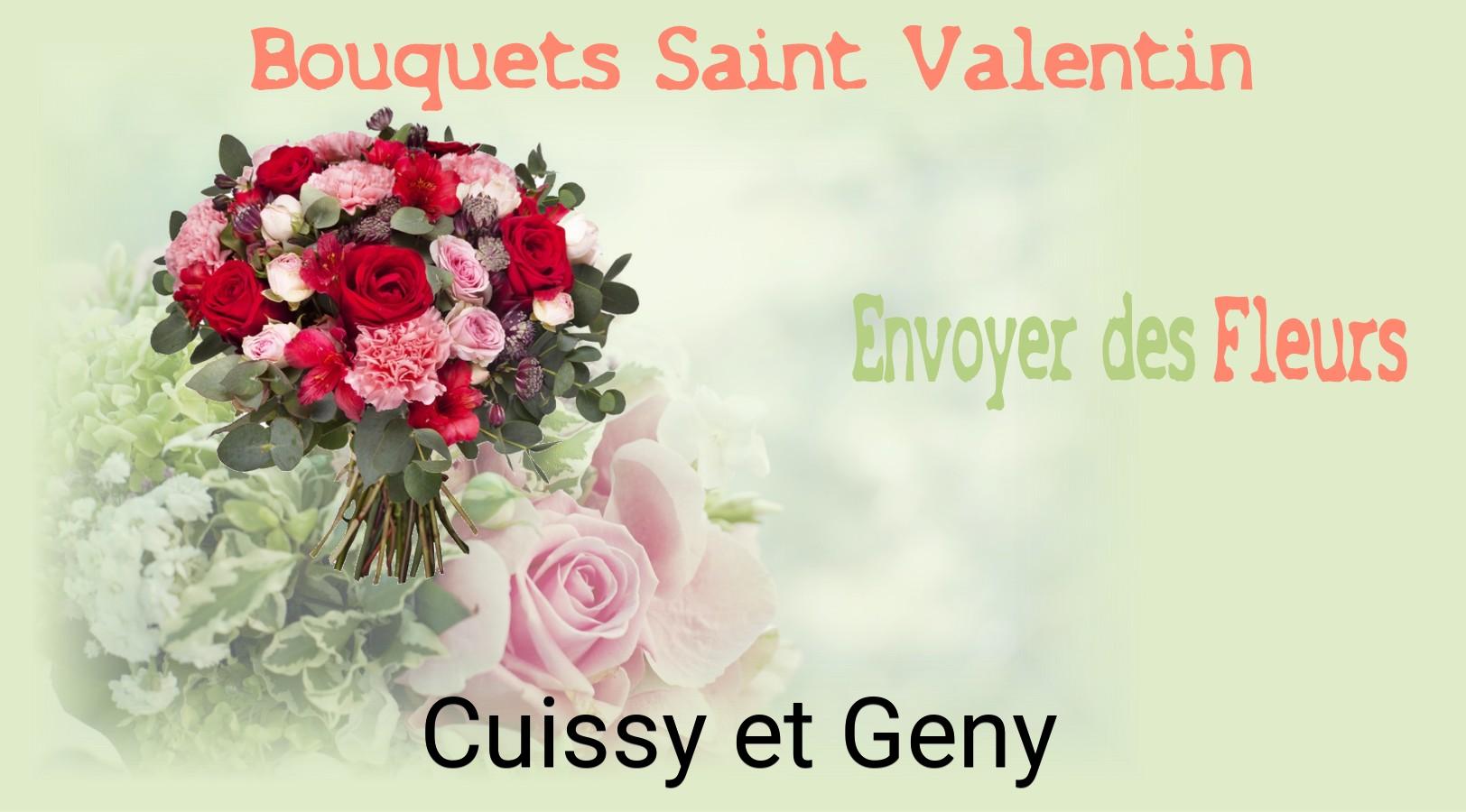 Roses de Saint-Valentin livrées à Cuissy-et-Geny